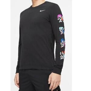 Nike Tokyo Running top - black long sleeve active wear